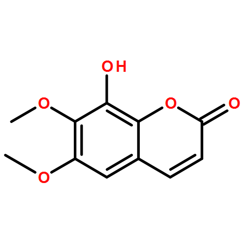 8-hydroxy-6,7-dimethoxychromen-2-one