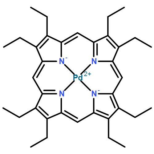 Palladium, [2,3,7,8,12,13,17,18-octaethyl-21H,23H-porphinato(2-)-κN21,κN22,κN23,κN24]-, (SP-4-1)-