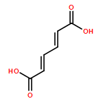 2,4-Hexadienedioic acid