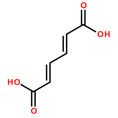 2,4-Hexadienedioic acid