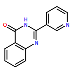 4(3H)-Quinazolinone, 2-(3-pyridinyl)-