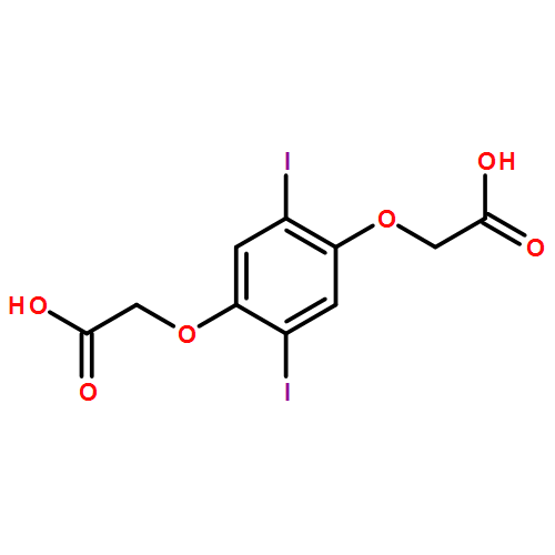 Acetic acid, 2,2'-[(2,5-diiodo-1,4-phenylene)bis(oxy)]bis-