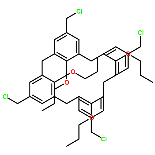 Pentacyclo[19.3.1.13,7.19,13.115,19]octacosa-1(25),3,5,7(28),9,11,13(27),15,17,19(26),21,23-dodecaene, 5,11,17,23-tetrakis(chloromethyl)-25,26,27,28-tetrapropoxy-