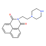 2-(2-Piperazin-1-yl-ethyl)-benzo[de]isoquinoline-1,3-dione