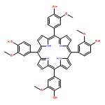 Phenol, 4,4',4'',4'''-(21H,23H-porphine-5,10,15,20-tetrayl)tetrakis[2-methoxy-