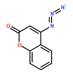 2H-1-Benzopyran-2-one, 4-azido-