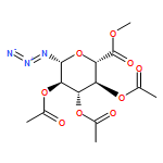 β-D-Glucopyranuronic acid, 1-azido-1-deoxy-, methyl ester, 2,3,4-triacetate