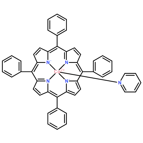 Cobalt, (pyridine)[5,10,15,20-tetraphenyl-21H,23H-porphinato(2-)-κN21,κN22,κN23,κN24]-, (SP-5-21)-