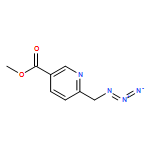 3-Pyridinecarboxylic acid, 6-(azidomethyl)-, methyl ester