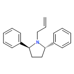 (2S,5S)-1-allyl-2,5-diphenylpyrrolidine