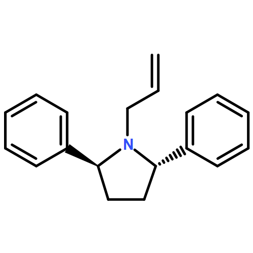 (2S,5S)-1-allyl-2,5-diphenylpyrrolidine