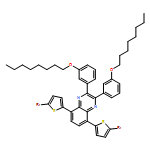 Quinoxaline, 5,8-bis(5-bromo-2-thienyl)-2,3-bis[3-(octyloxy)phenyl]-