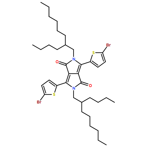 Pyrrolo[3,4-c]pyrrole-1,4-dione, 3,6-bis(5-bromo-2-thienyl)-2,5-bis(2-butyloctyl)-2,5-dihydro-