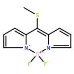 [2-[(Methylthio)(2H-pyrrol-2-ylidene)methyl]-1H-pyrrole](difluoroborane)