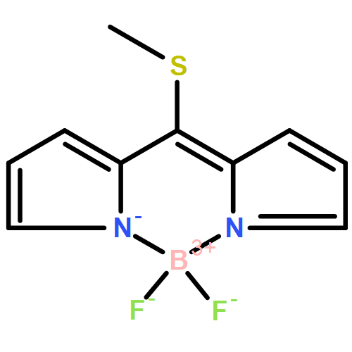 [2-[(Methylthio)(2H-pyrrol-2-ylidene)methyl]-1H-pyrrole](difluoroborane)