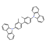 9H-Carbazole, 9,9'-(2,2'-dimethyl[1,1'-biphenyl]-4,4'-diyl)bis-