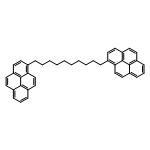 Pyrene, 1,1'-(1,10-decanediyl)bis-