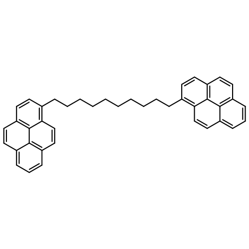 Pyrene, 1,1'-(1,10-decanediyl)bis-