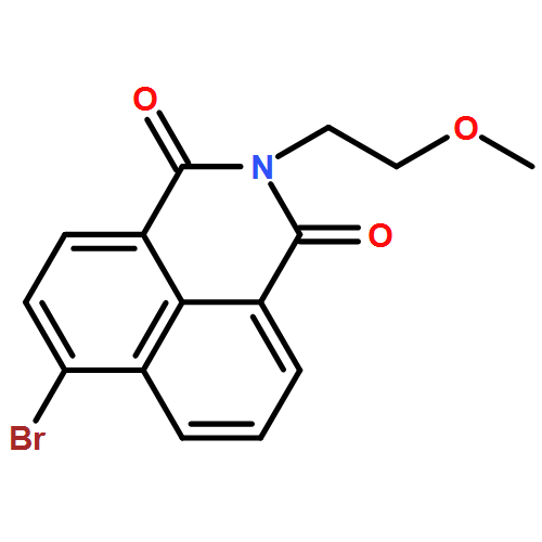 1H-BENZ[DE]ISOQUINOLINE-1,3(2H)-DIONE, 6-BROMO-2-(2-METHOXYETHYL)-