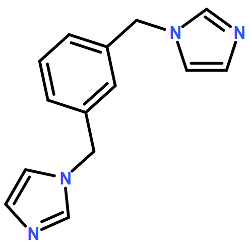 1H-Imidazole, 1,1'-[1,3-phenylenebis(methylene)]bis-