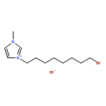 1H-IMIDAZOLIUM, 1-(8-BROMOOCTYL)-3-METHYL-, BROMIDE