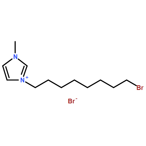 1H-IMIDAZOLIUM, 1-(8-BROMOOCTYL)-3-METHYL-, BROMIDE