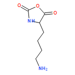 2,5-Oxazolidinedione, 4-(4-aminobutyl)-, (4S)-