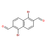 2,6-Naphthalenedicarboxaldehyde, 1,5-dibromo-