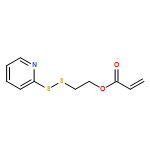 2-Propenoic acid, 2-(2-pyridinyldithio)ethyl ester 