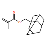 2-Propenoic acid, 2-methyl-, tricyclo[3.3.1.13,7]dec-1-ylmethyl ester 