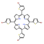 21H,23H-PORPHINE, 5,10,15,20-TETRAKIS(5-BROMO-2-THIENYL)-