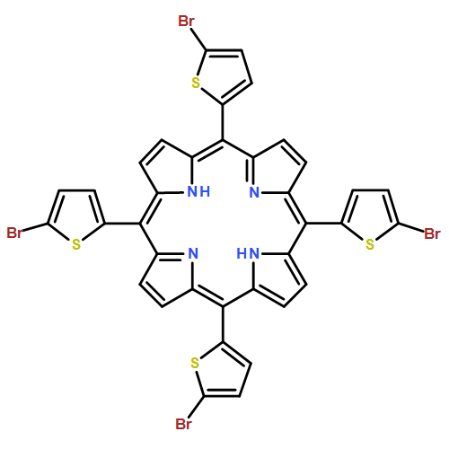 21H,23H-PORPHINE, 5,10,15,20-TETRAKIS(5-BROMO-2-THIENYL)-