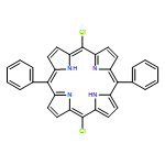 21H,23H-Porphine, 5,15-dichloro-10,20-diphenyl-