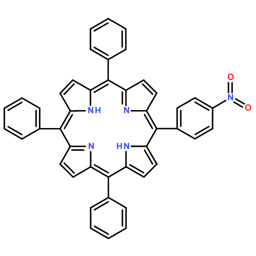 21H,23H-Porphine, 5-(4-nitrophenyl)-10,15,20-triphenyl-