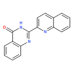 4(3H)-Quinazolinone, 2-(2-quinolinyl)-