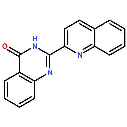 4(3H)-Quinazolinone, 2-(2-quinolinyl)-