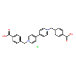 4,4'-BIPYRIDINIUM, 1,1'-BIS[(4-CARBOXYPHENYL)METHYL]-, DICHLORIDE