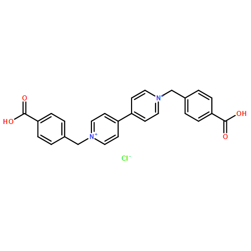 4,4'-BIPYRIDINIUM, 1,1'-BIS[(4-CARBOXYPHENYL)METHYL]-, DICHLORIDE