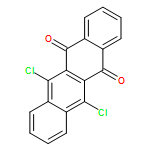 5,12-Naphthacenedione, 6,11-dichloro-