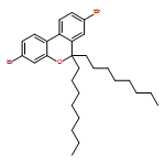 6H-Dibenzo[b,d]pyran, 3,8-dibromo-6,6-dioctyl-