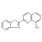 8-QUINOLINOL, 2-(2-BENZOTHIAZOLYL)-