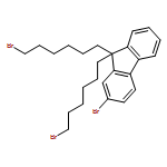 9H-Fluorene, 2-bromo-9,9-bis(6-bromohexyl)-