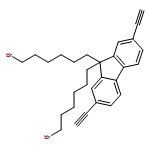 9H-Fluorene, 9,9-bis(6-bromohexyl)-2,7-diethynyl-