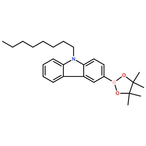 9H-CARBAZOLE, 9-OCTYL-3-(4,4,5,5-TETRAMETHYL-1,3,2-DIOXABOROLAN-2-YL)-