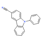 9H-Carbazole-3-carbonitrile, 9-phenyl-