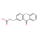 Acetic acid, 2-[(9-oxo-9H-thioxanthen-2-yl)thio]-