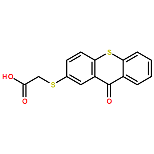 Acetic acid, 2-[(9-oxo-9H-thioxanthen-2-yl)thio]-