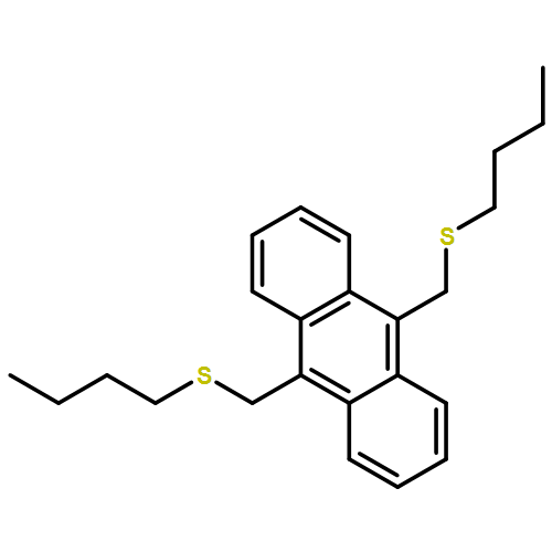 Anthracene, 9,10-bis[(butylthio)methyl]-