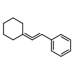 Benzene, (2-cyclohexylideneethenyl)-