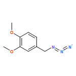 Benzene, 4-(azidomethyl)-1,2-dimethoxy-